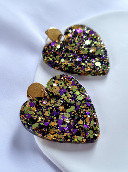 Kolczyki SPARKLE HEART