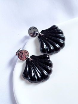 Kolczyki BLACK PEARL