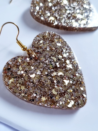 Kolczyki SPARKLE HEART