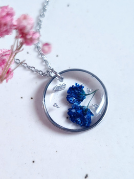 Naszyjnik SILVER ROMANTIC z gipsówką