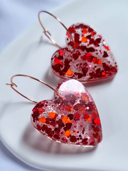 Kolczyki SPARKLE HEART