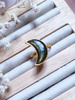 Regulowany pierścionek MOON OLIVE