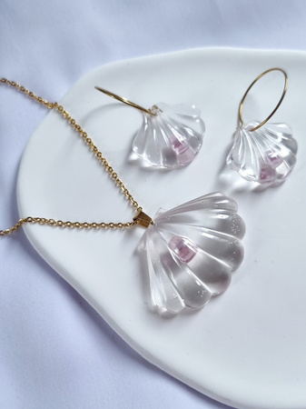 Kolczyki Shell & Pearl