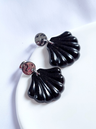 Kolczyki BLACK PEARL