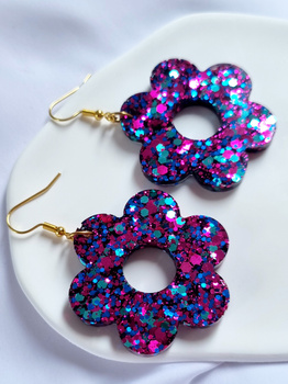 Kolczyki SPARKLE FLOWER