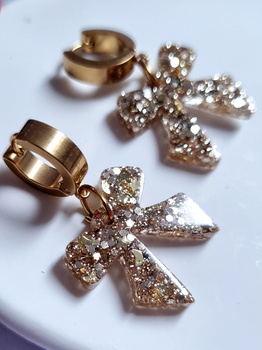 Kolczyki SPARKLE BOW