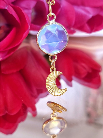 Naszyjnik MOON OPALITE